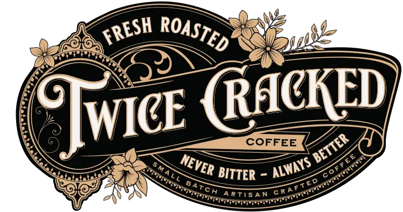 Twice Cracked Coffee logo