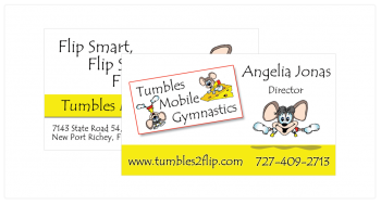 business-cards-tumbles-gymnastics