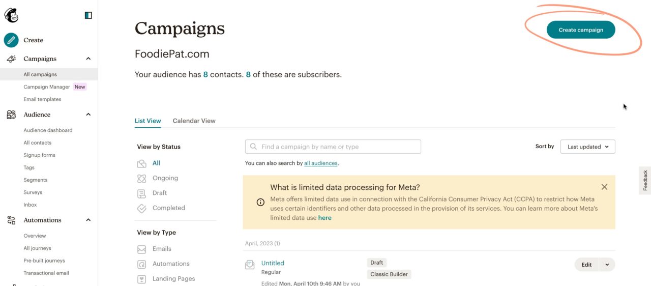 Simple MailChimp Tutorial - Wendy Westbrook
